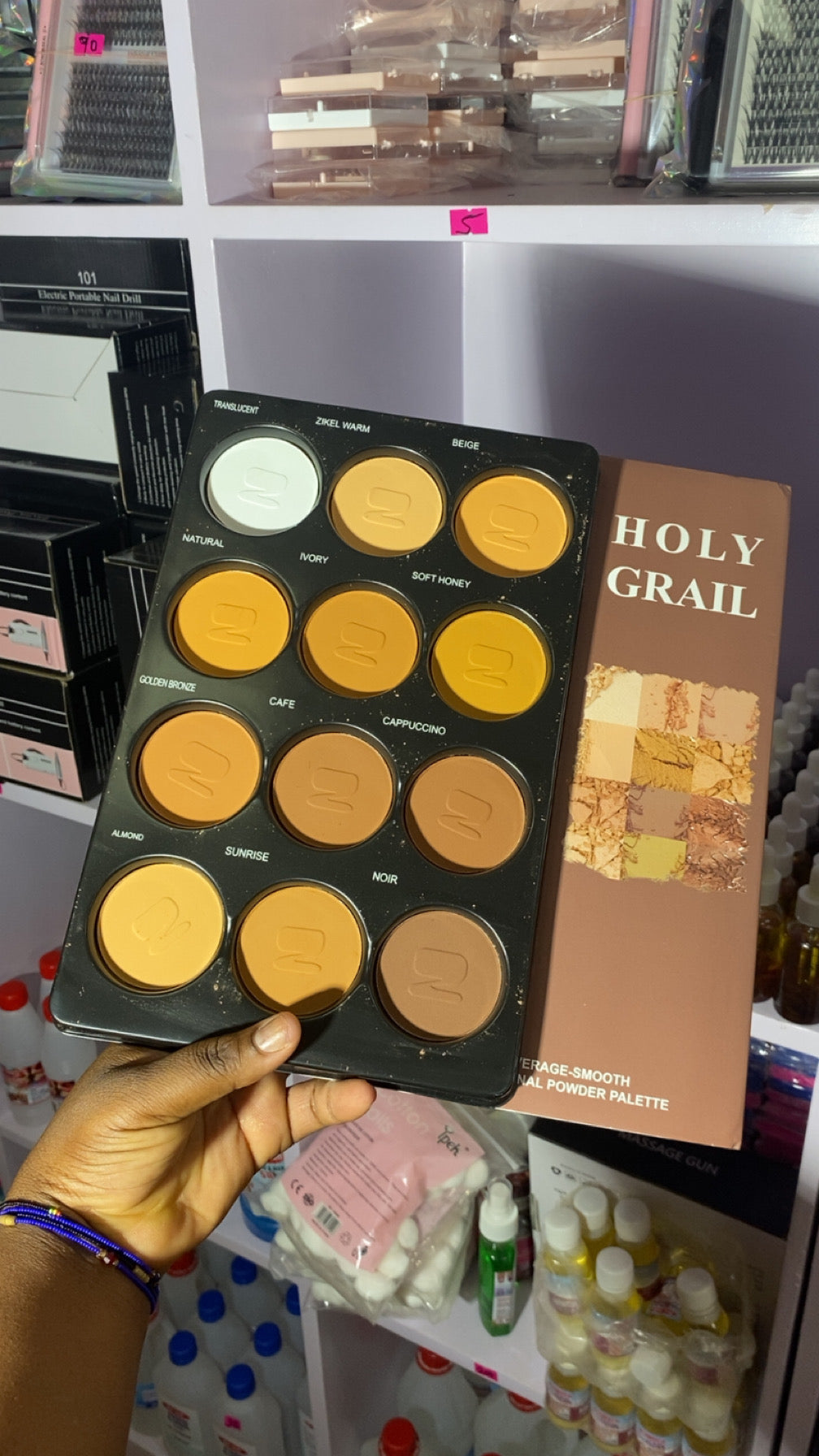 Zikel powder palette