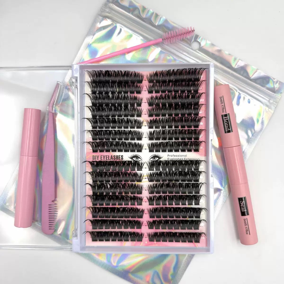 Cluster lash set