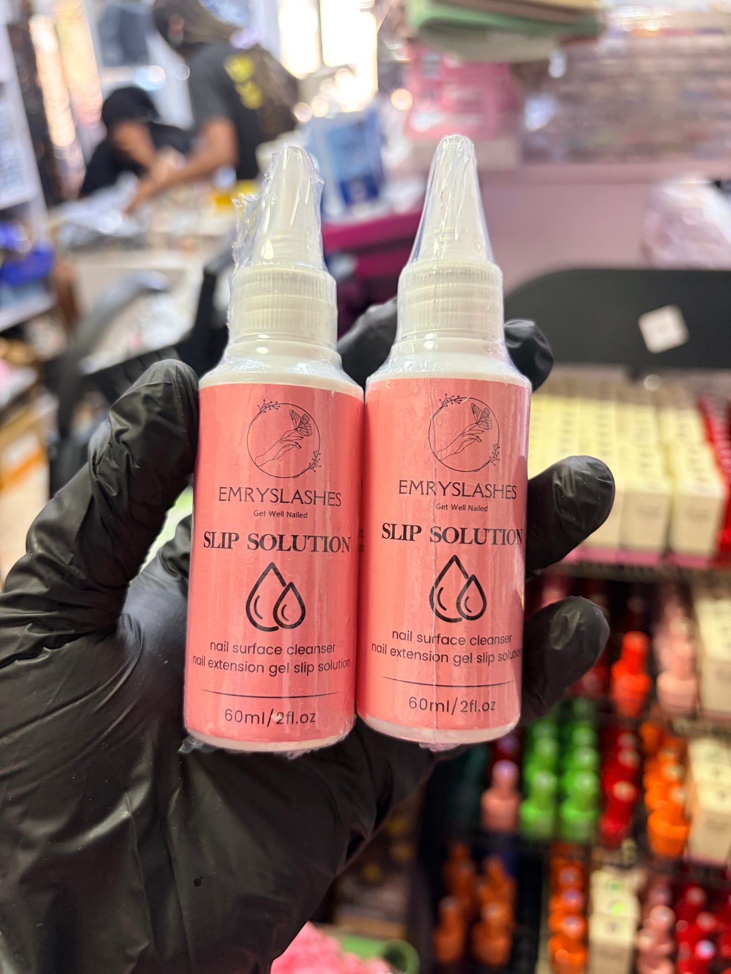 Slip solution for Polygel