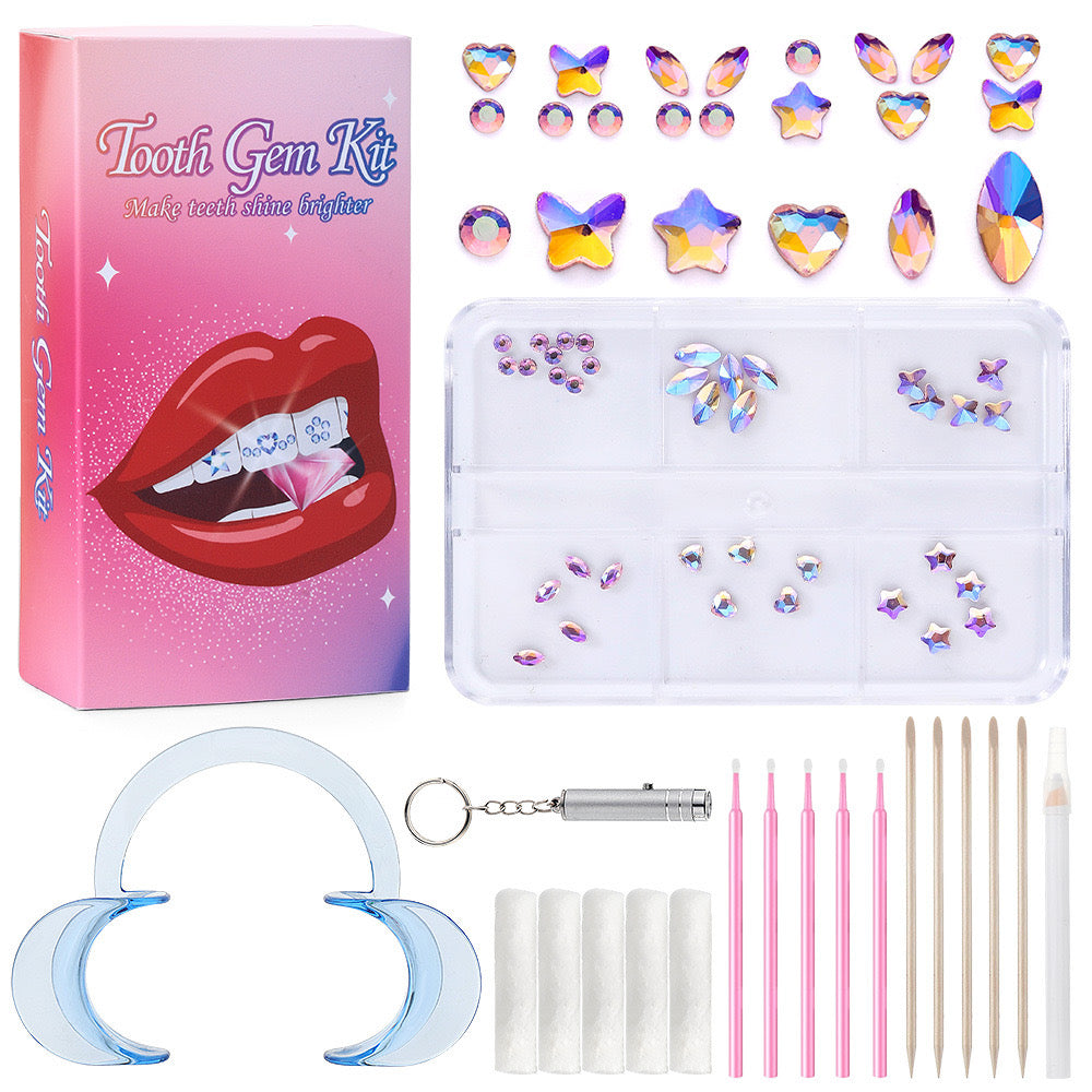 Tooth gem set( no glue included)