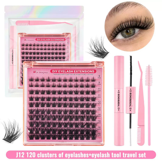 Cluster lash set