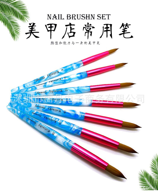 Kolinsky acrylic brush