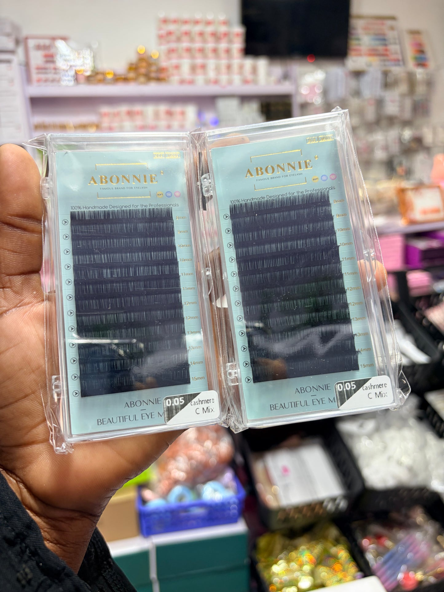 Cashmere lash mix tray (8-15)