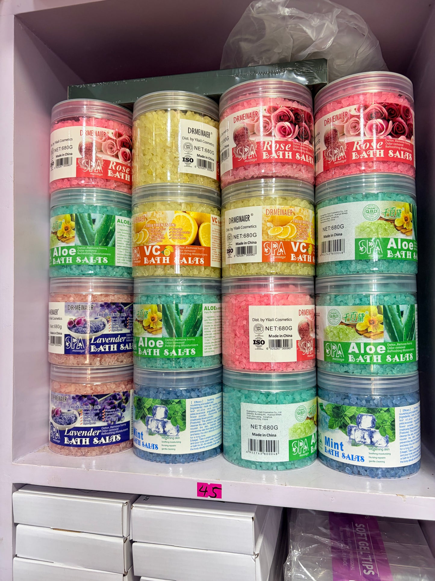 Pedicure salt