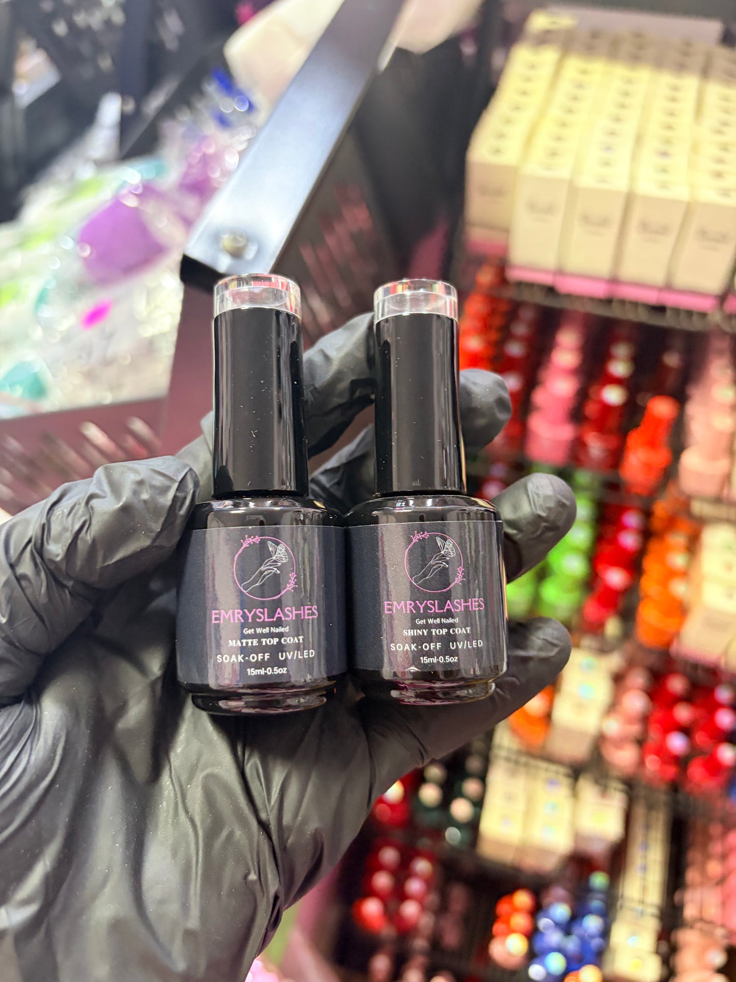 Top coat and matte