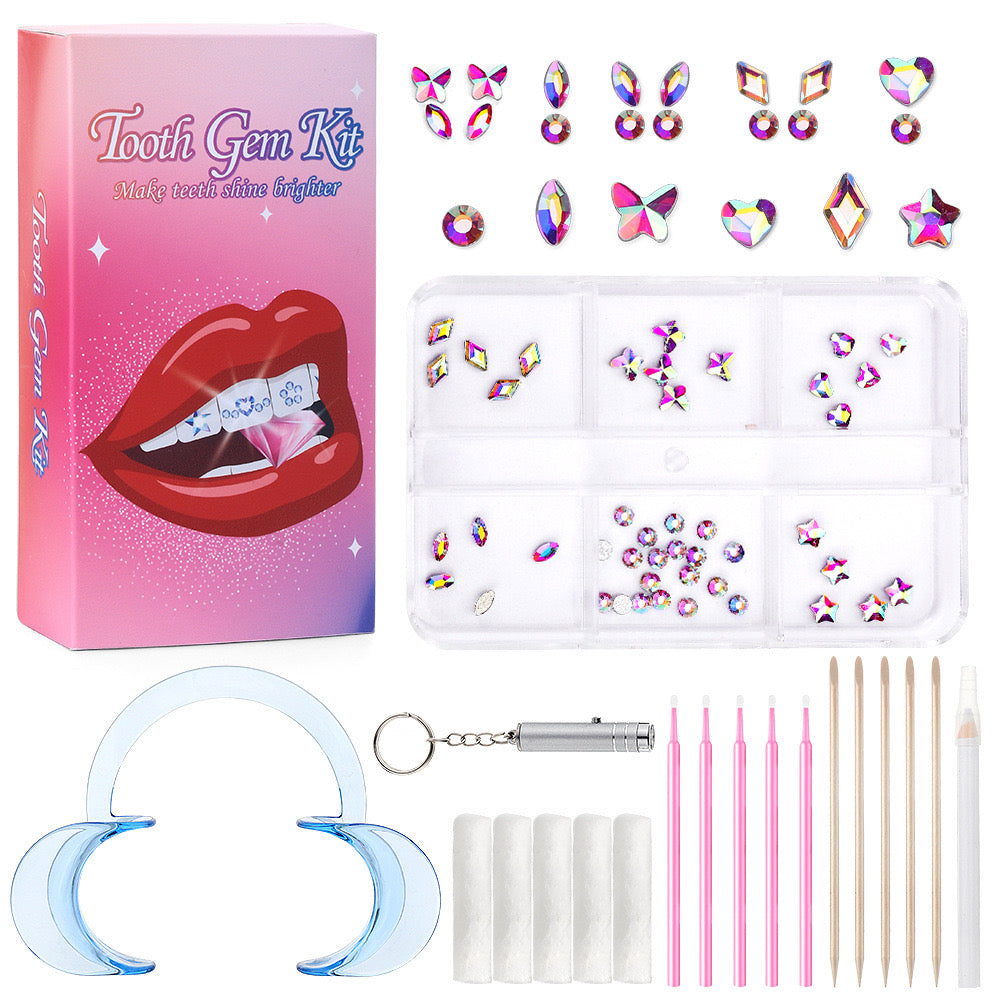 Tooth gem set( no glue included)