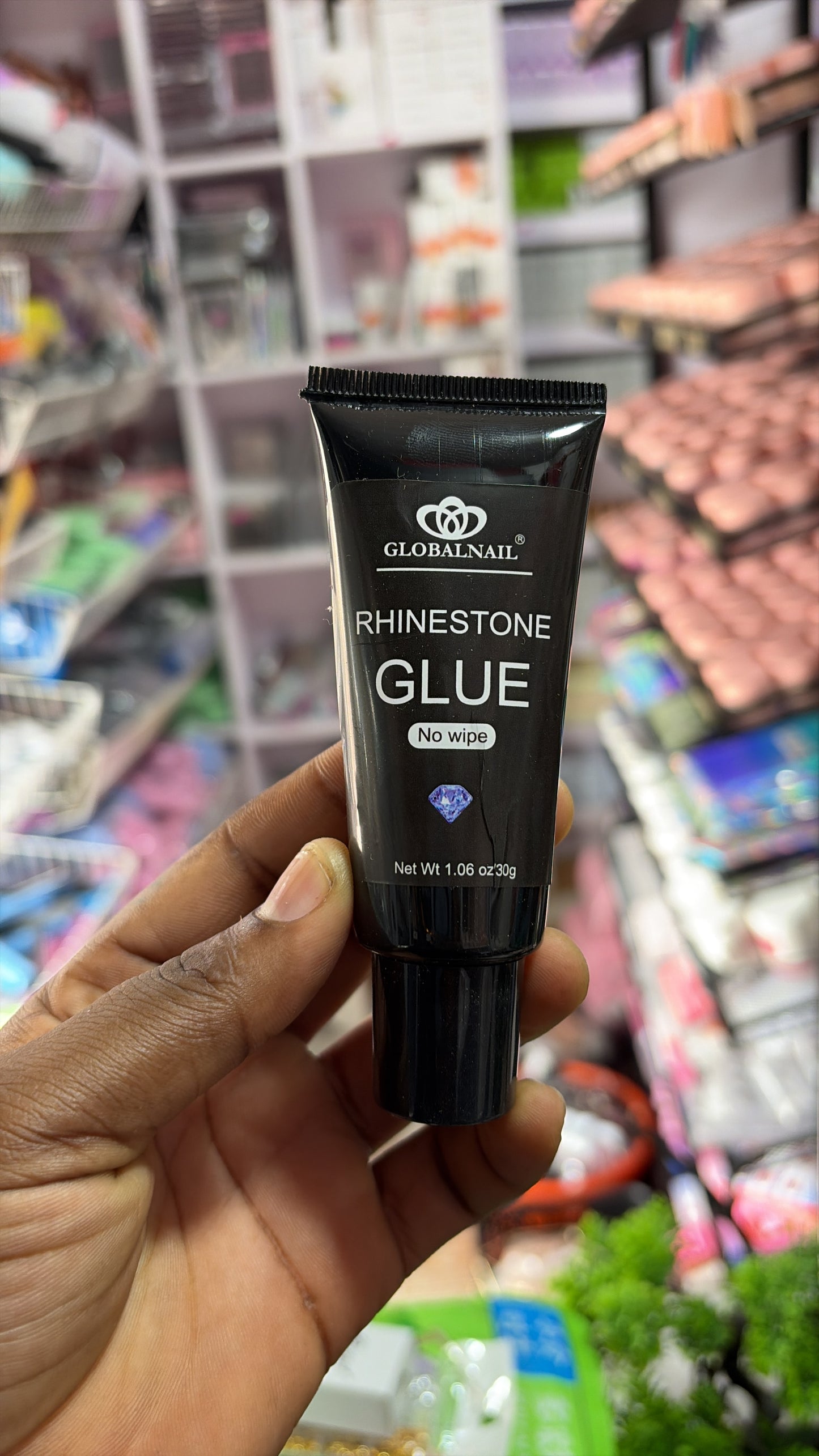 Rhinestone glue