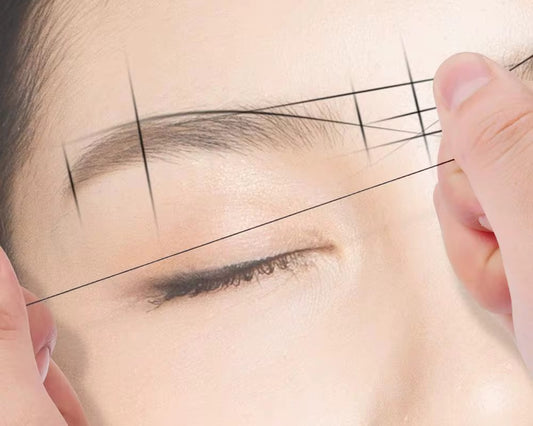 Eyebrow ruler