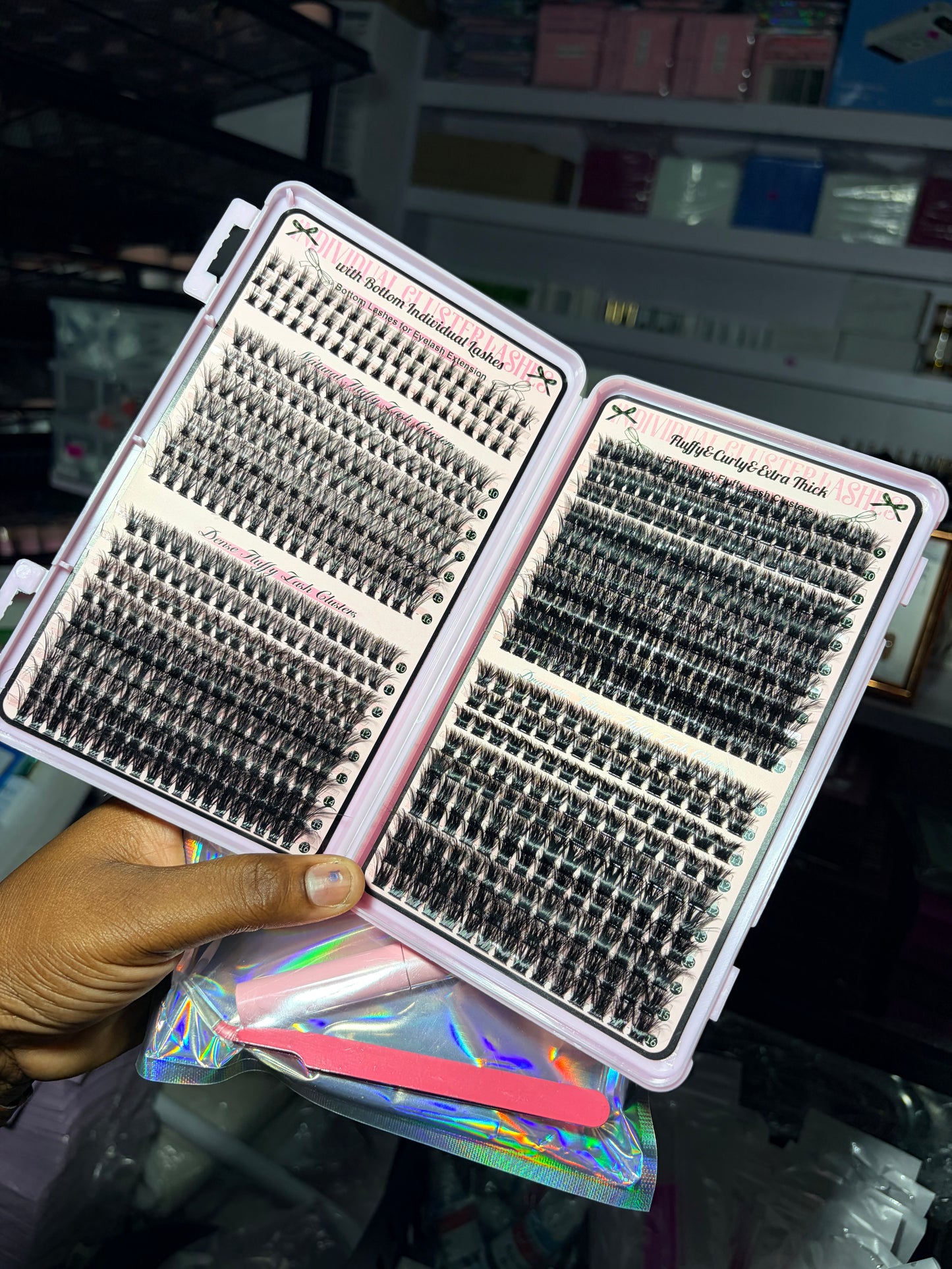 Booklet lash pink