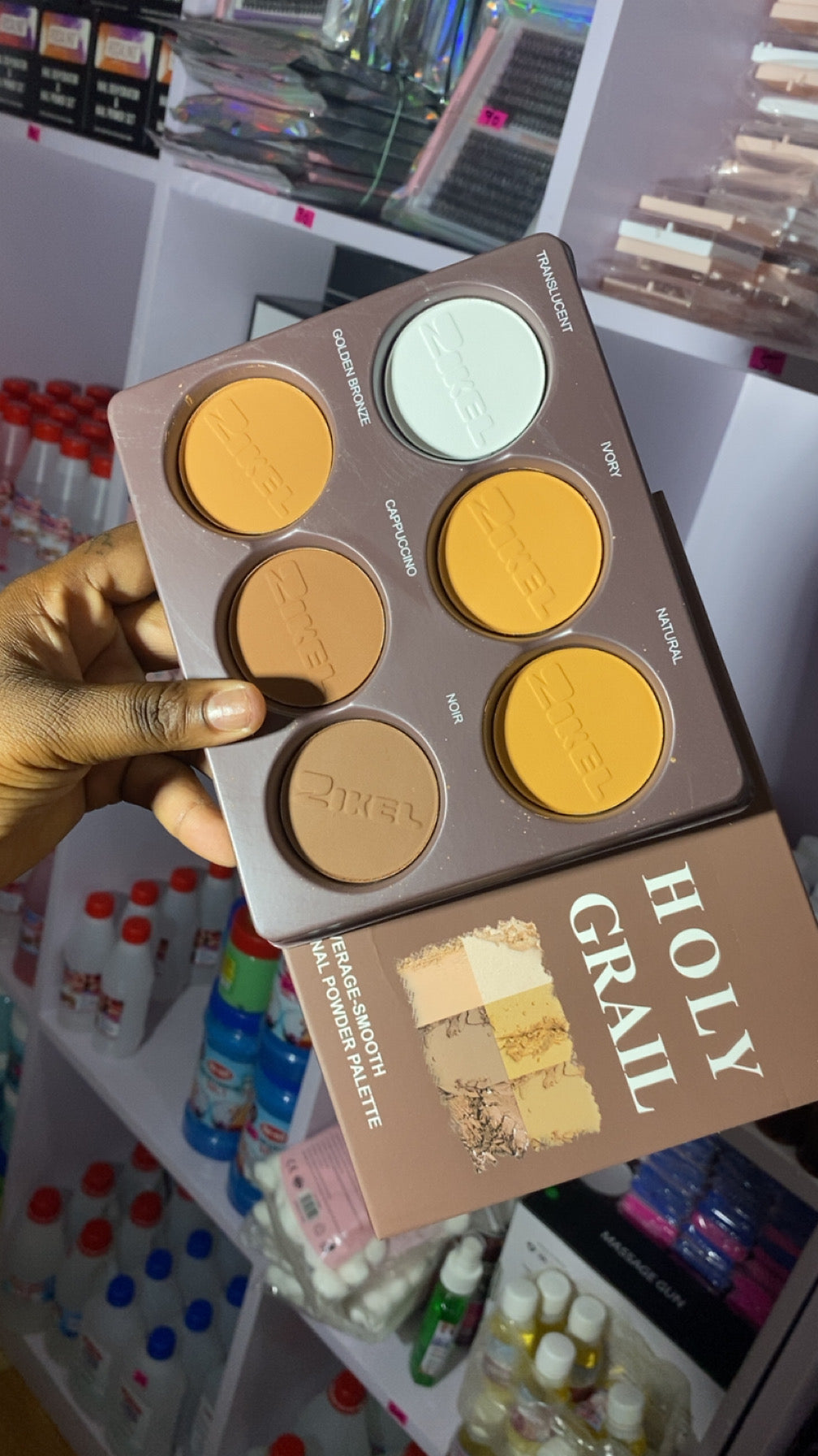 Zikel powder palette