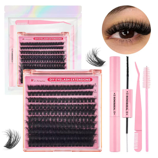 Cluster lash set