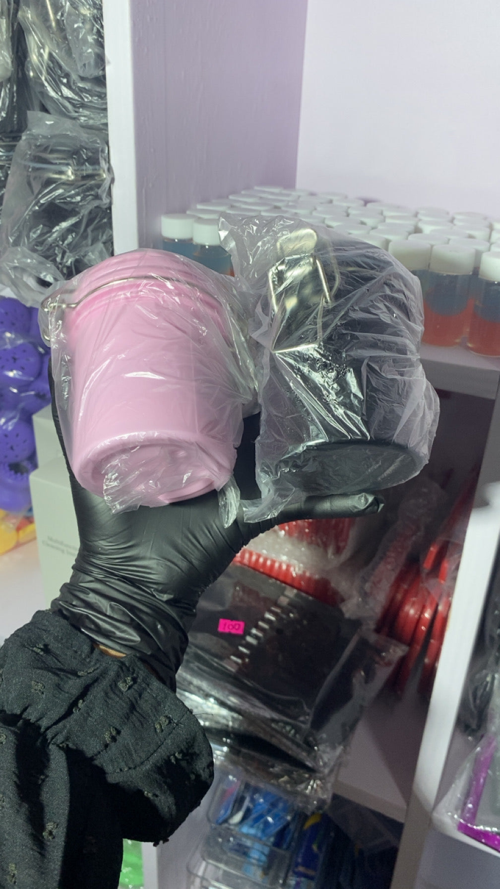 Glue storage