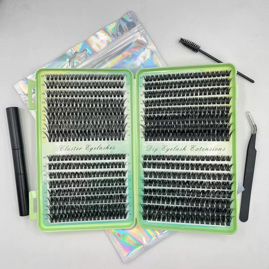 Cluster lash set