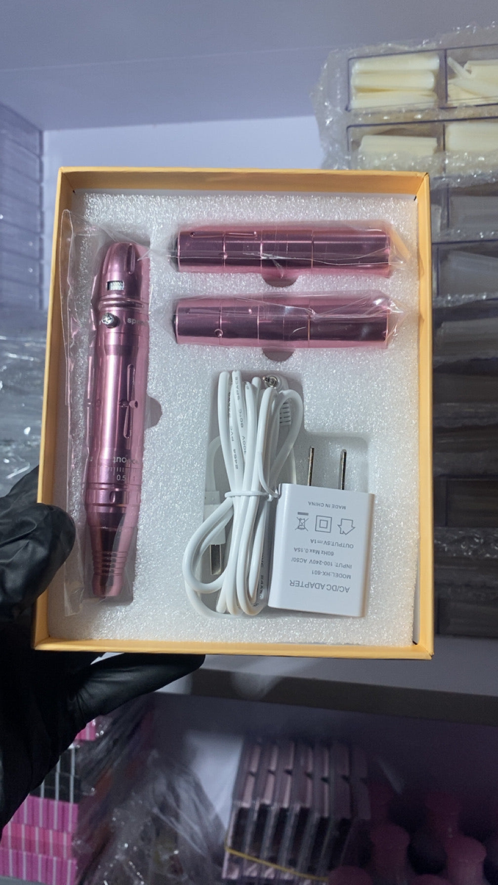 Tattoo machine with 10 pins