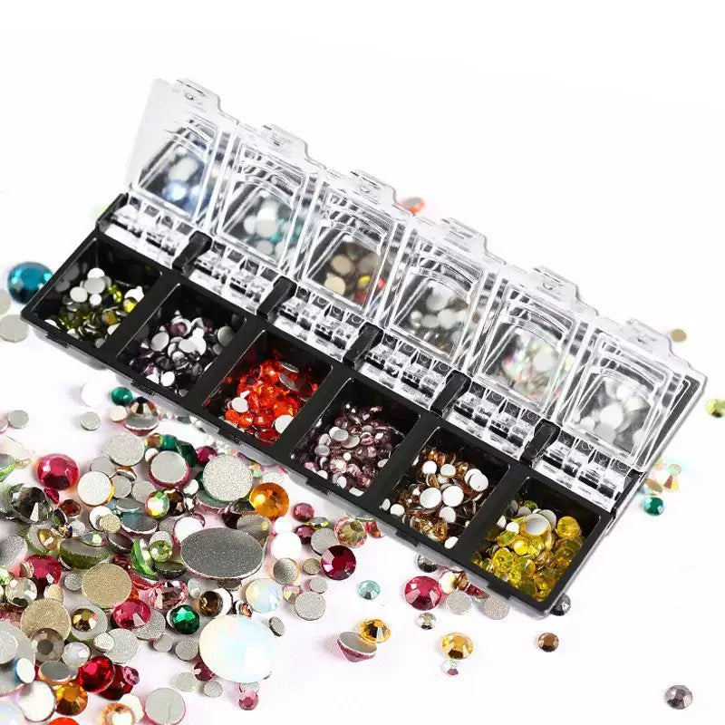 Rhinestone container
