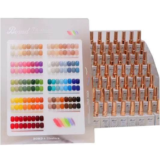 72 pcs gel polish set