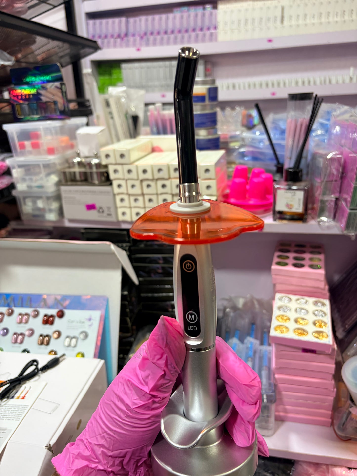 Professional lamp for braces