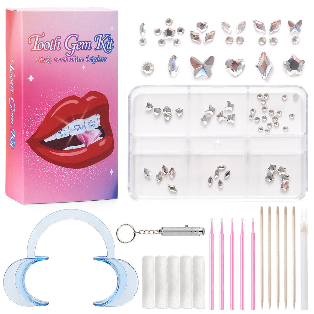 Tooth gem set( no glue included)