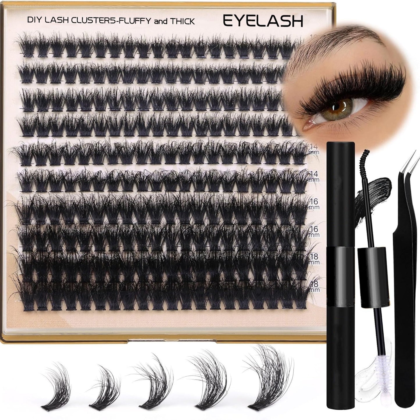 Volume cluster lash